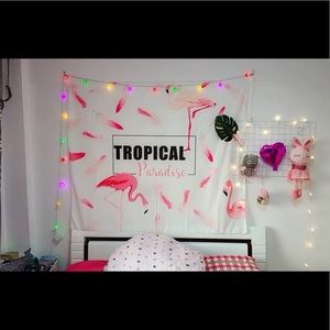 ▫️Room Decoration—Tropical Flamingo Paradise